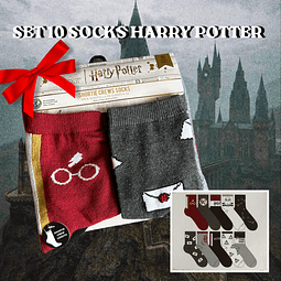 Set 10 Socks Harry Potter