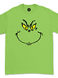 Polera Grinch Cara Clásico Verde claro - Miniatura 1