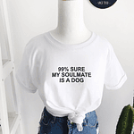 Polera My Soulmate is a Dog