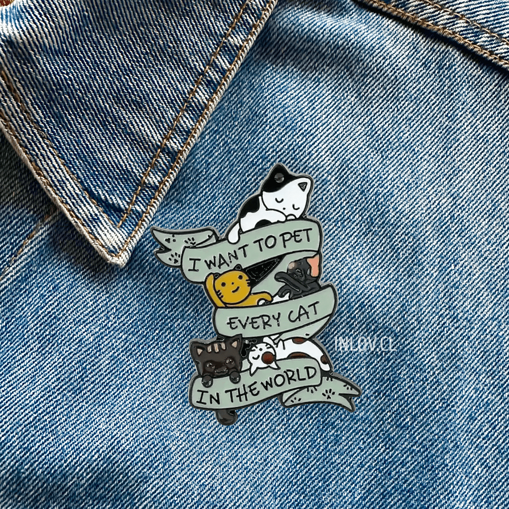 Pin I want to pet every cat in the world