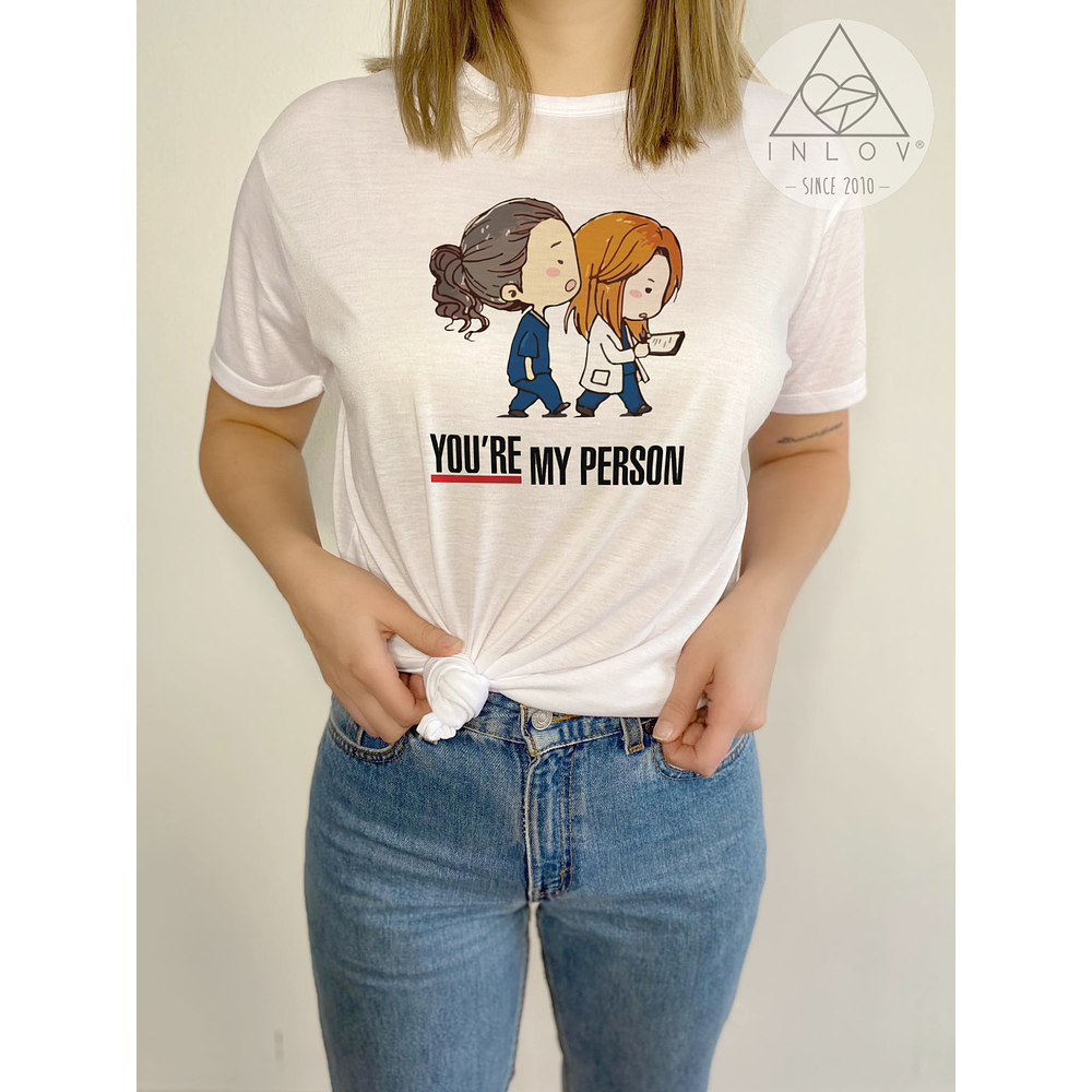 Polera Grey's Anatomy XL (Hasta M)