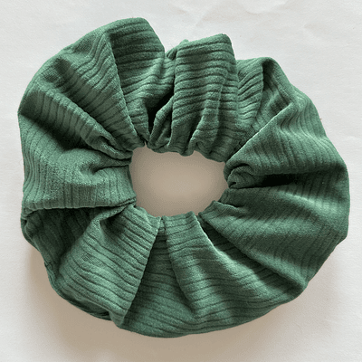 Scrunchie Cotelé XL - VERDE