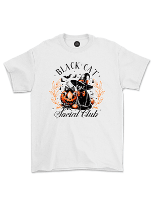 Polera Black Cat Social Club