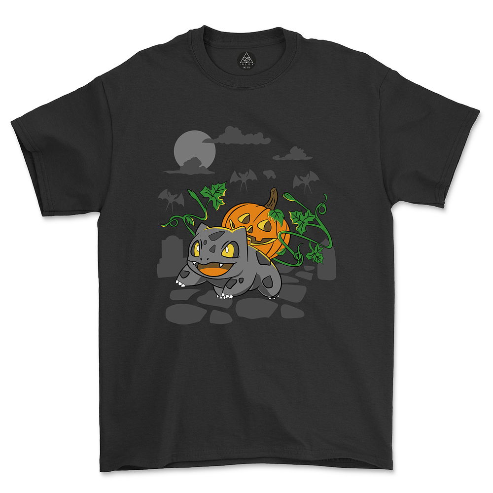 Polera Bulbasaur halloween