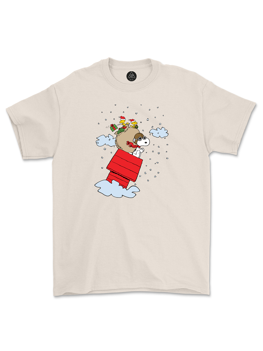 Polera Snoopy casita voladora xmas 3