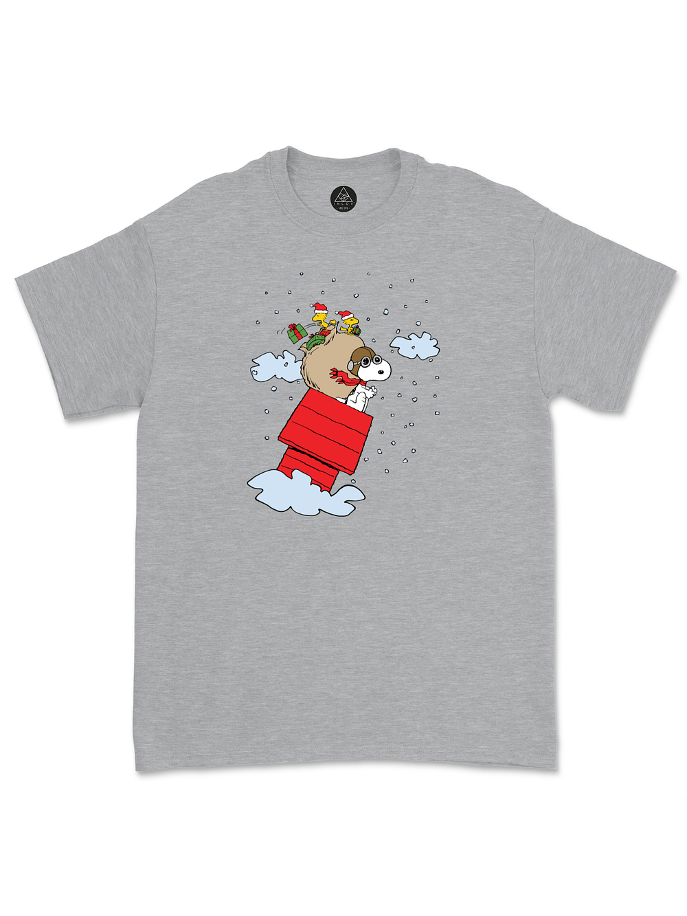 Polera Snoopy casita voladora xmas 5