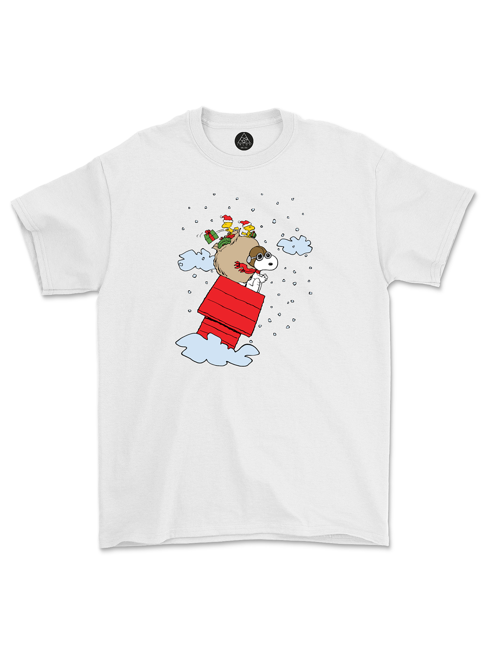 Polera Snoopy casita voladora xmas 6