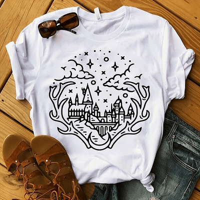 Polera Harry Potter / Hogwarts