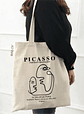 Totebag Arte / Pi casso OFERTA - Miniatura 1