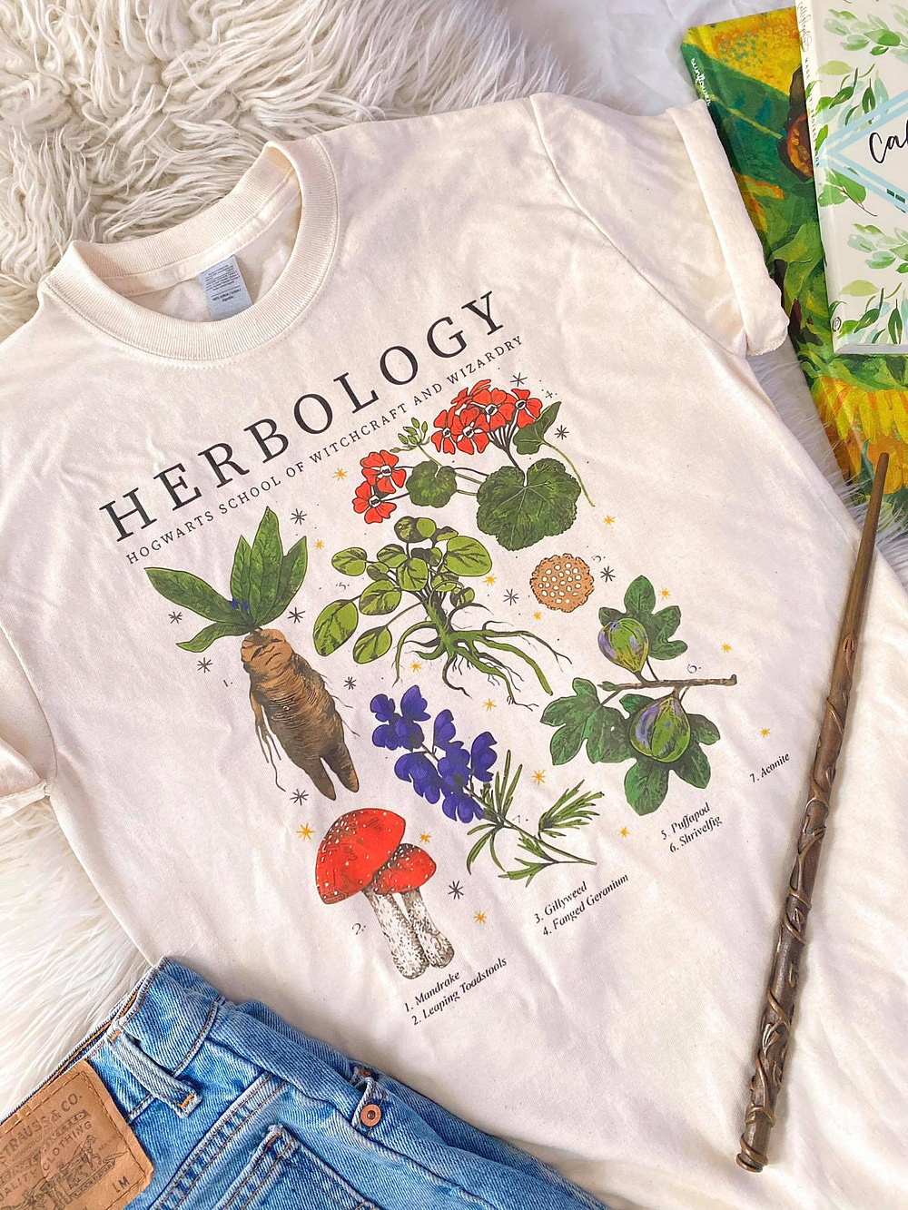 Polera Harry Potter / Herbology TALLA S OFERTA 1