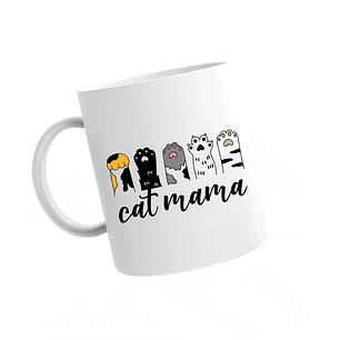 Tazón Cat Mom