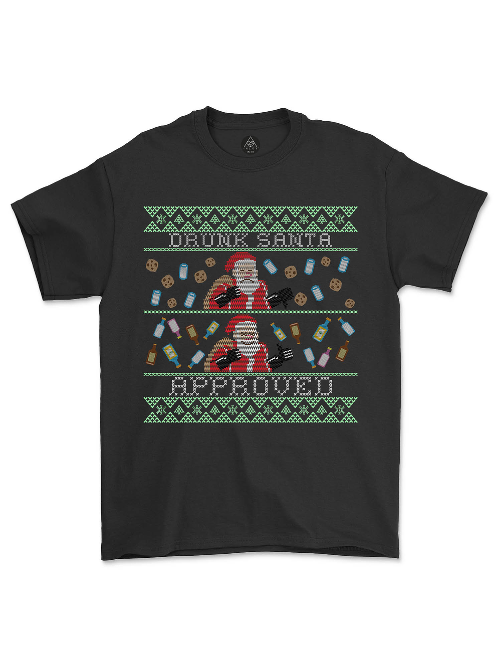 Polera Ugly Drunk Santa
