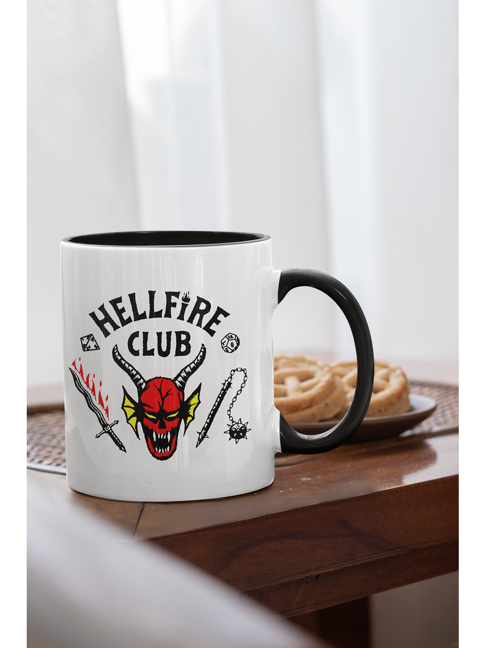 Taza Hellfire Mango Negro