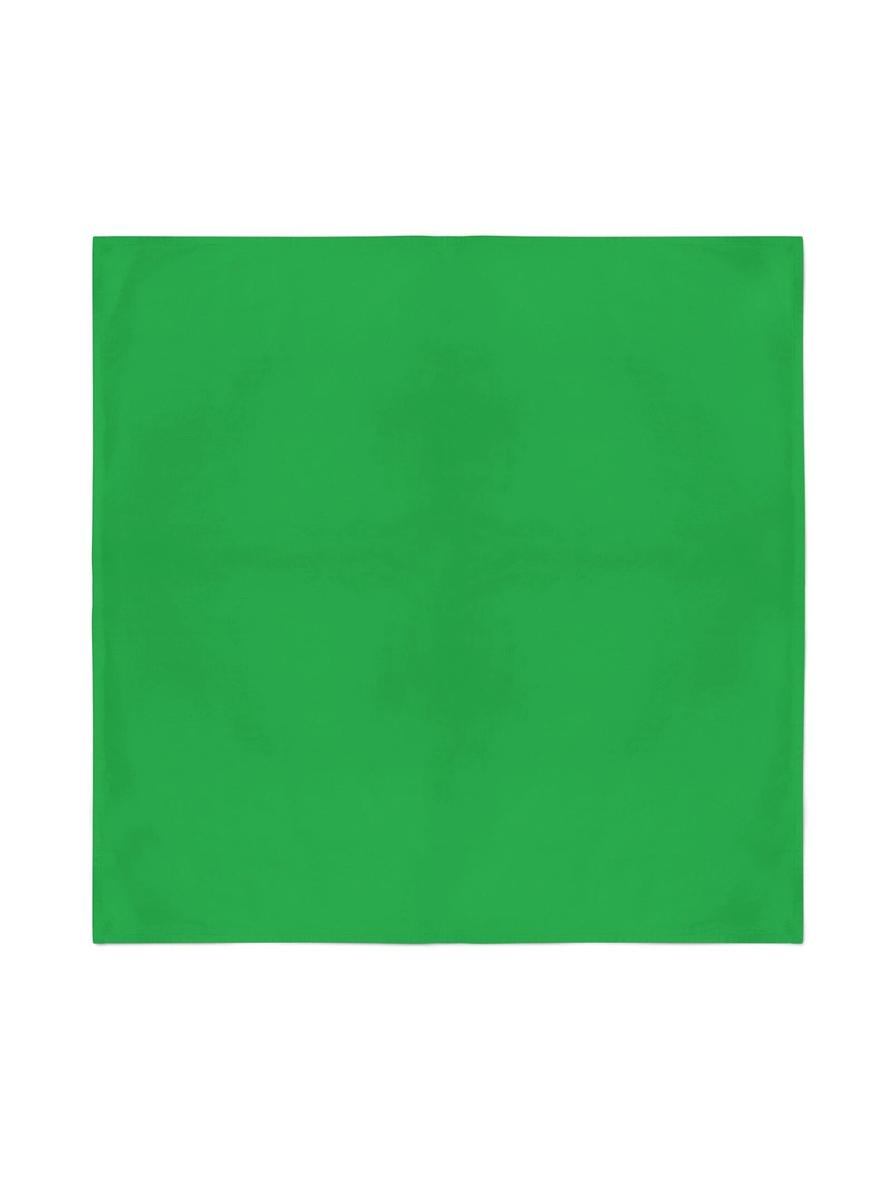 Pañoleta verde liso 2