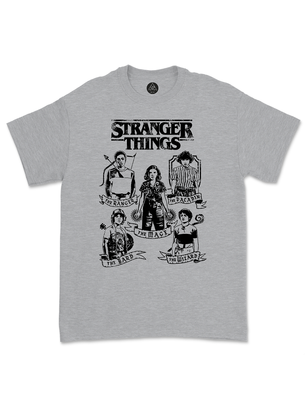 Polera Aventureros de Hawkins Edición RPG Clásico D&D 3