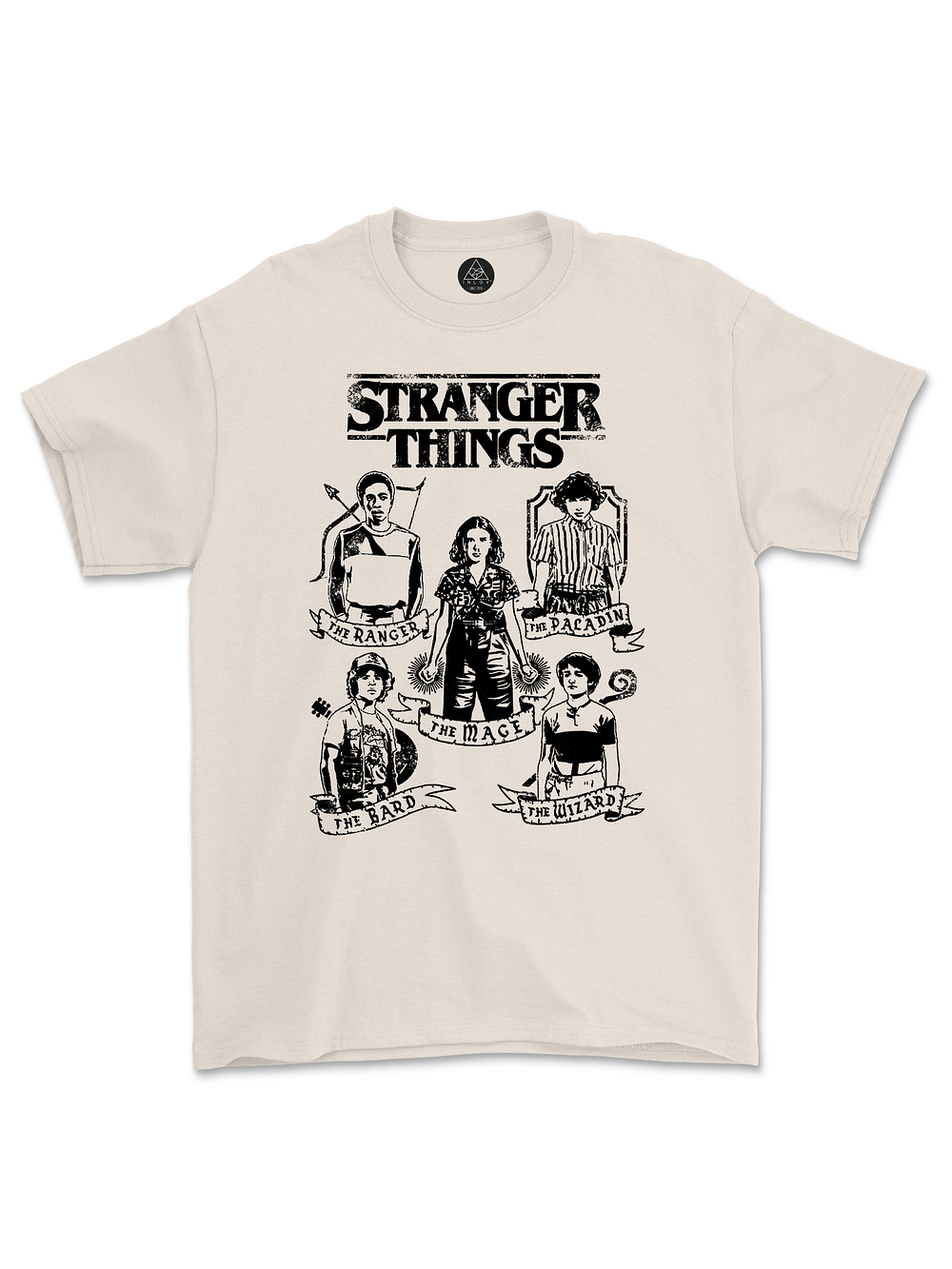 Polera Aventureros de Hawkins Edición RPG Clásico D&D 1