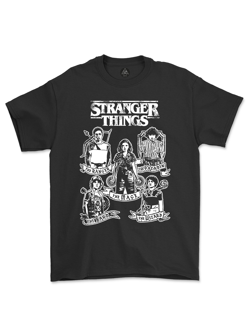 Polera Aventureros de Hawkins Edición RPG Clásico D&D 2