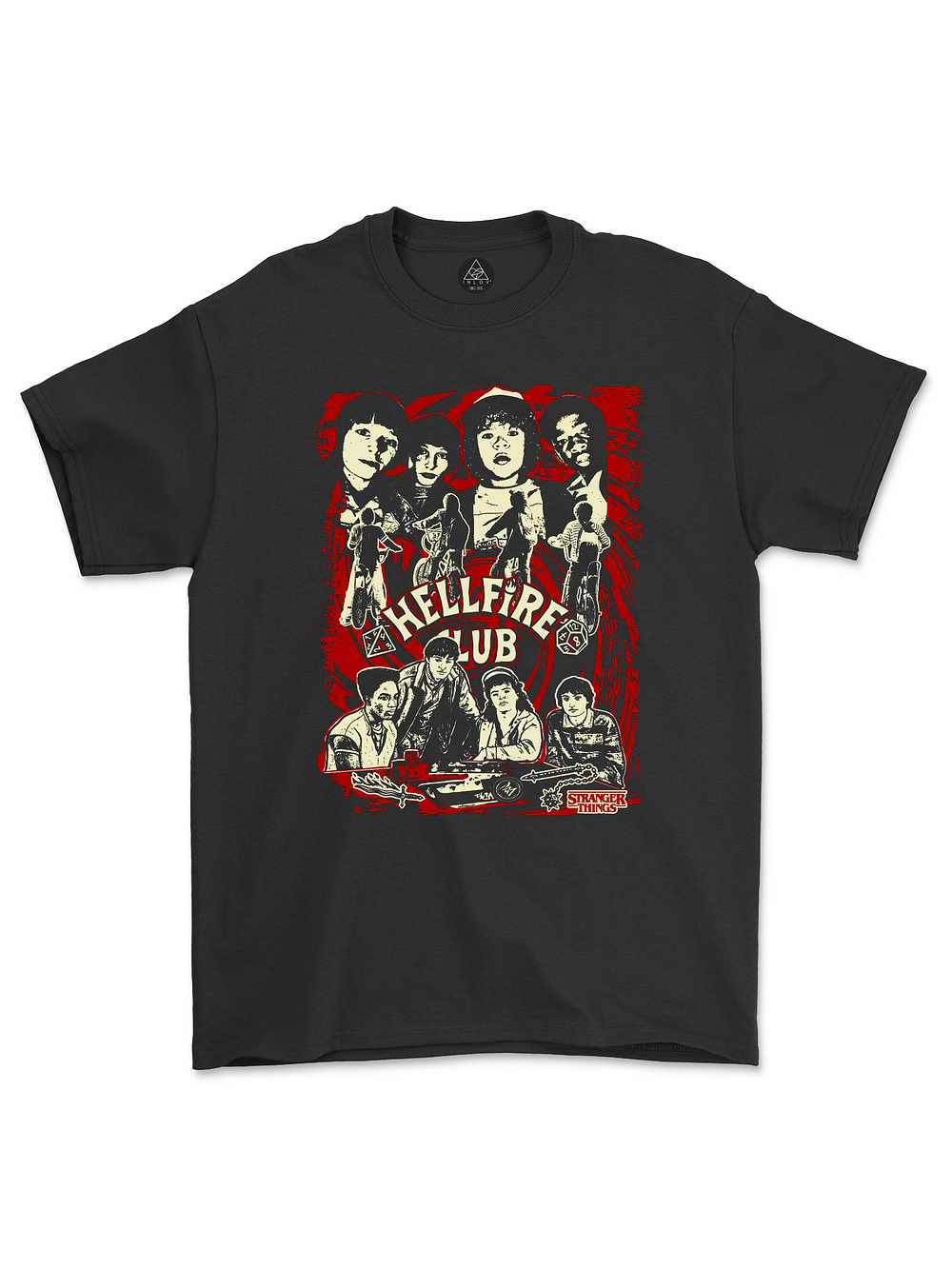Polera Hellfire Club Stranger Things