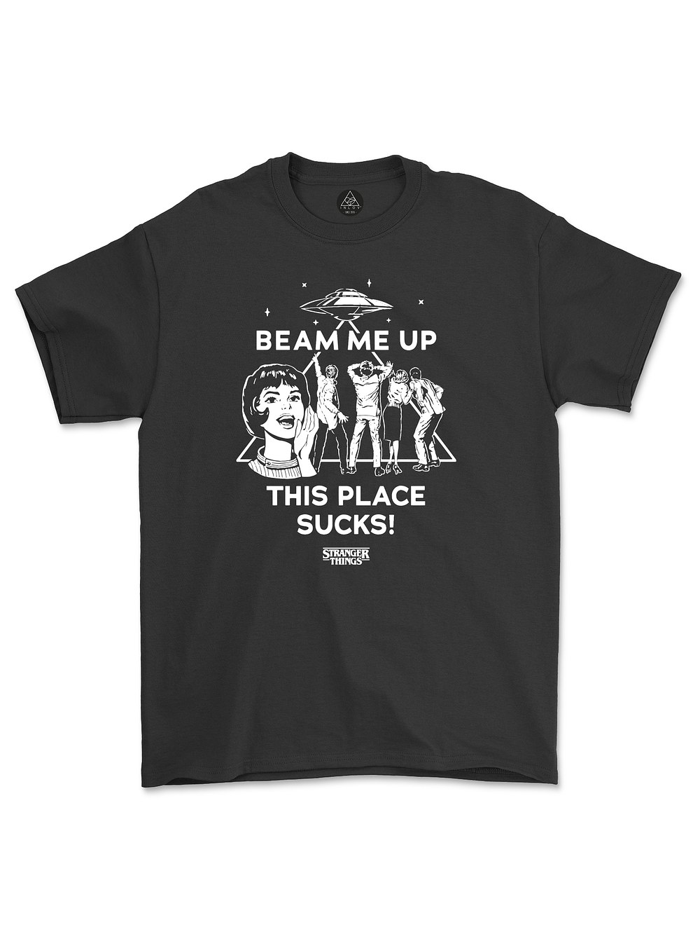 Polera Stranger Beam Me Up  1