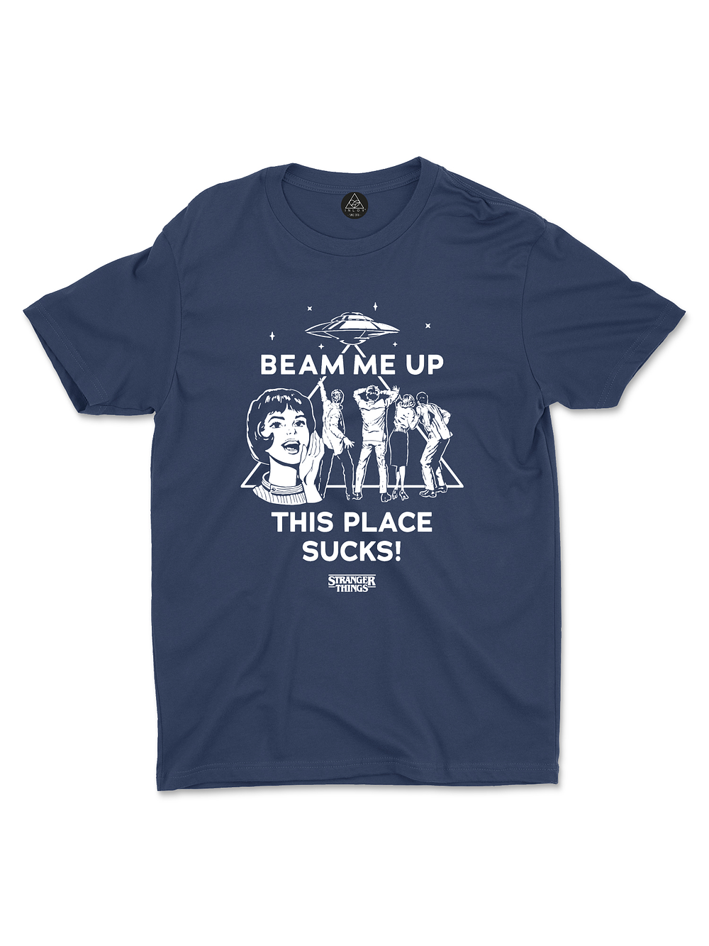 Polera Stranger Beam Me Up  2