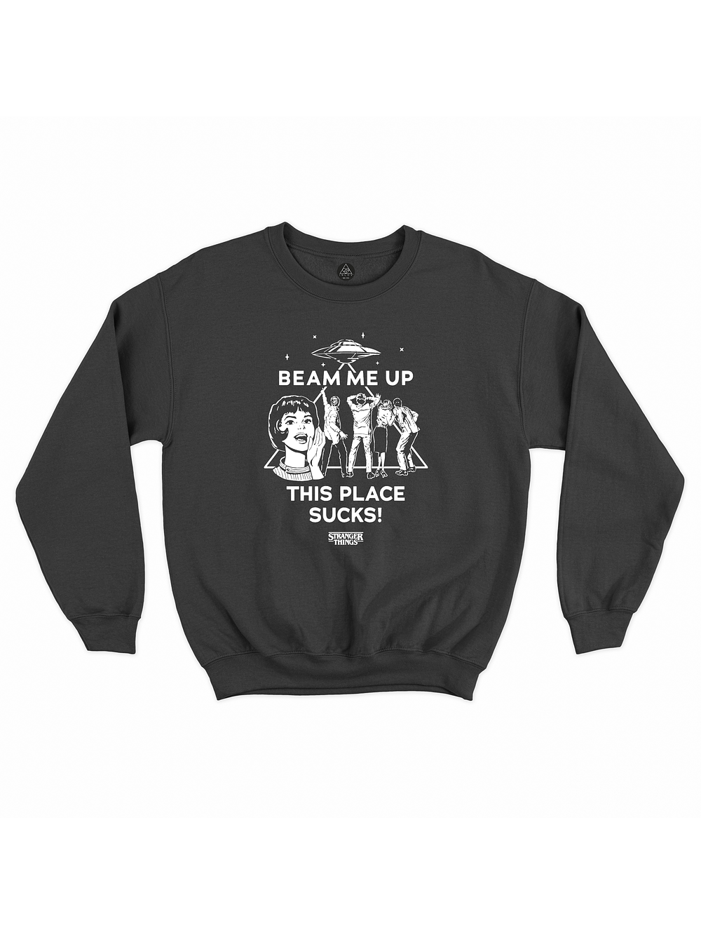 PULLOVER BEAM ME UP STRANGER THINGS 2