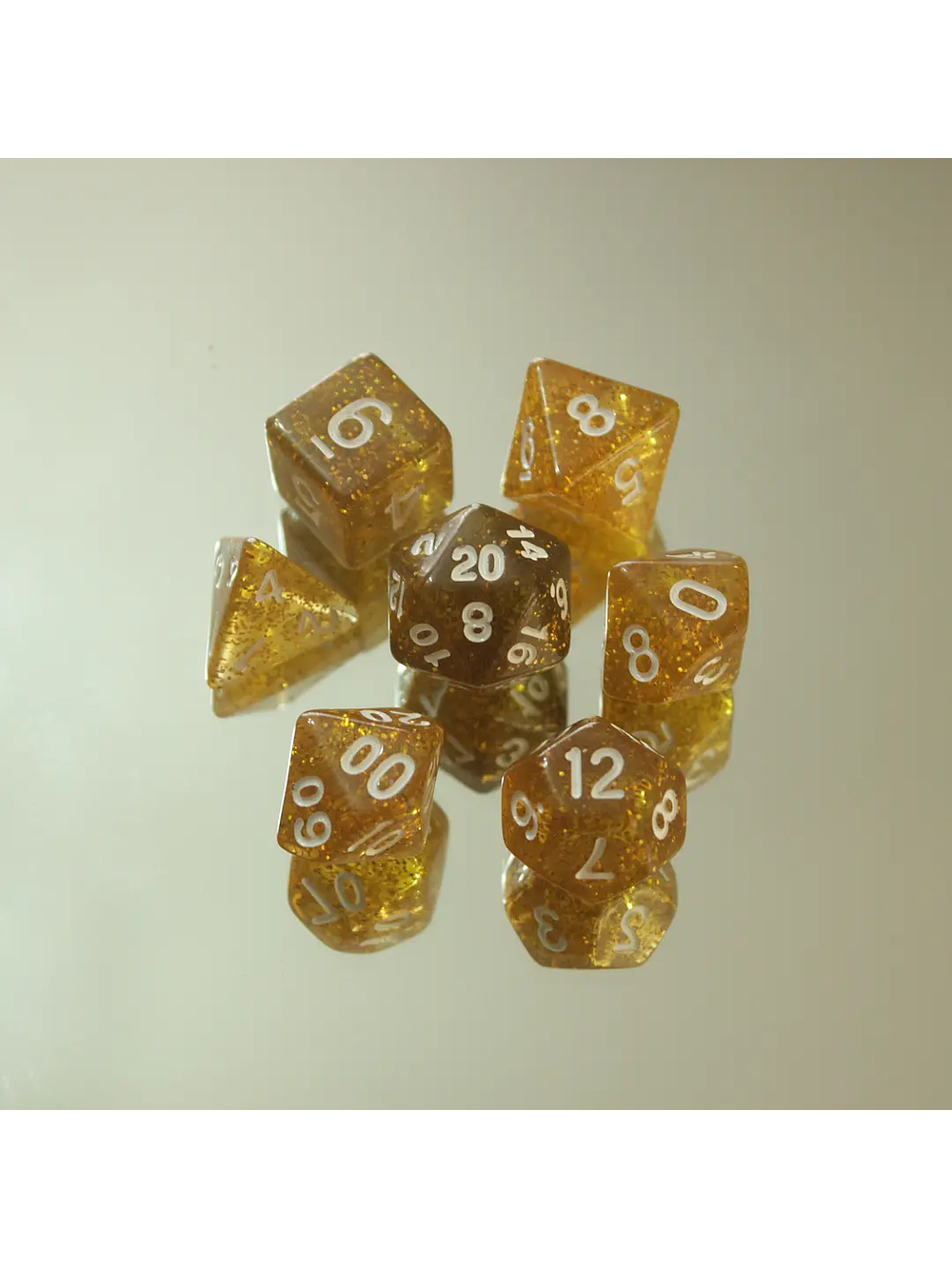 Set de dados Rol | Glitter 1