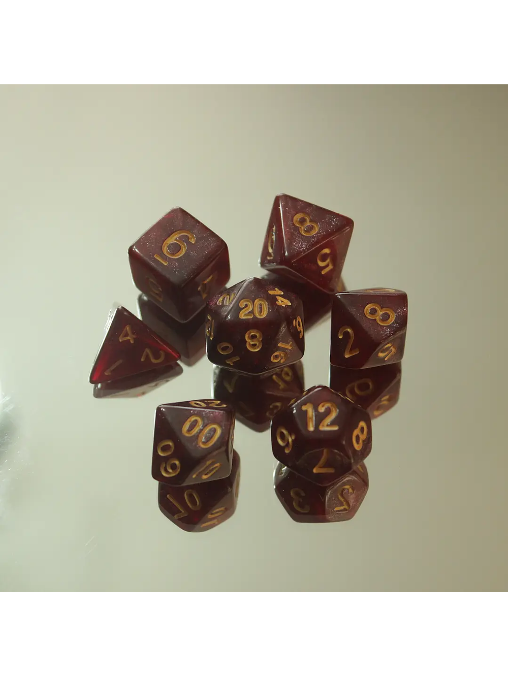 Set de dados Rol | Glitter 2