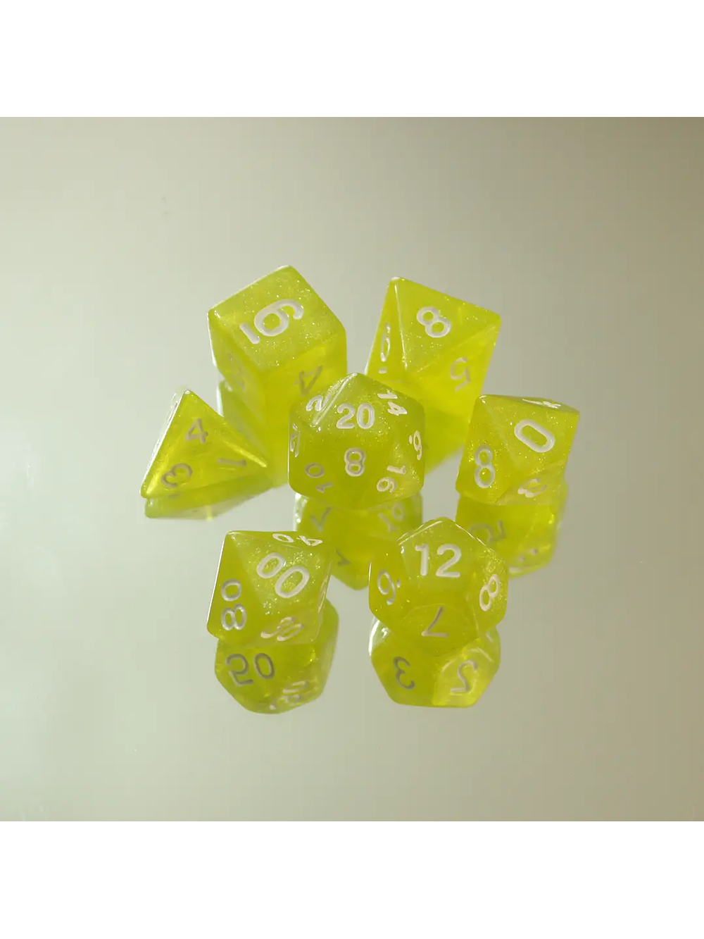 Set de dados Rol | Glitter 3