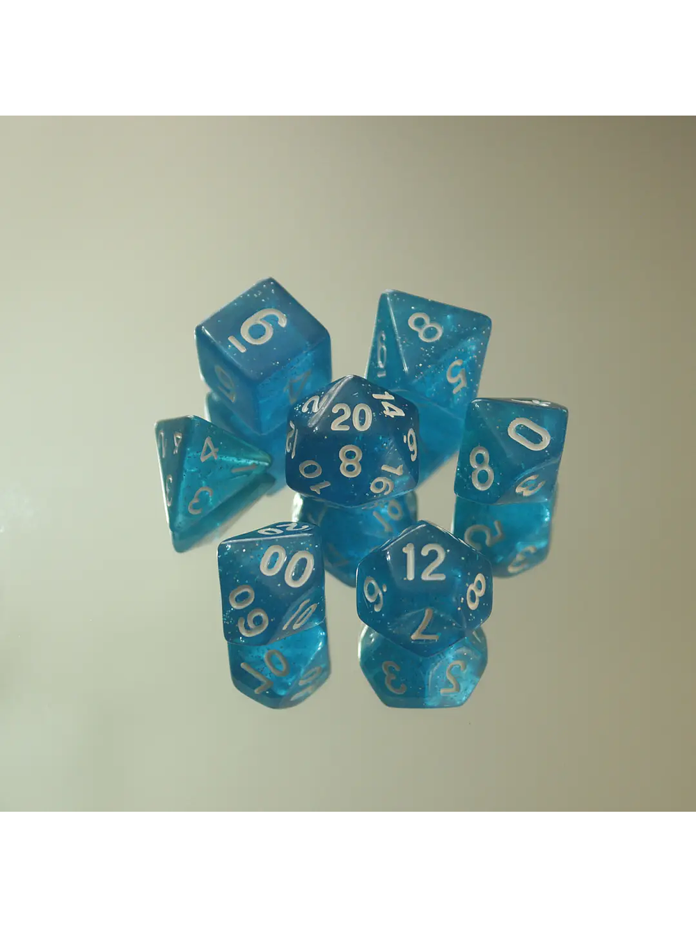 Set de dados Rol | Glitter 6