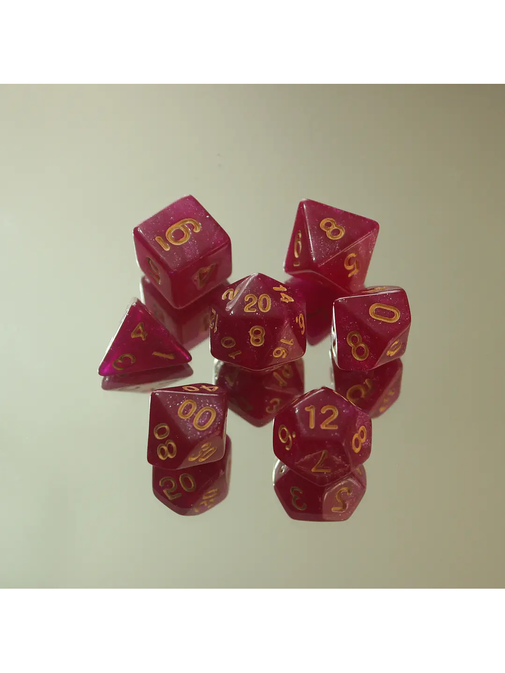 Set de dados Rol | Glitter 7