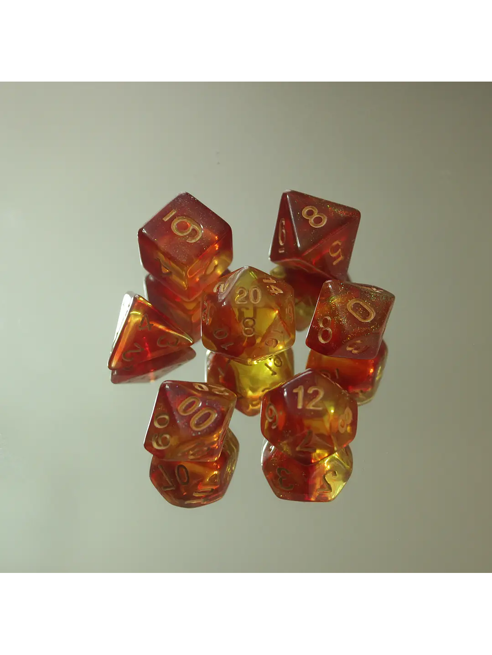 Set de dados Rol | Glitter 8