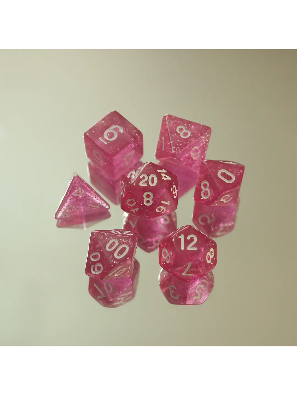 Set de dados Rol | Glitter 10
