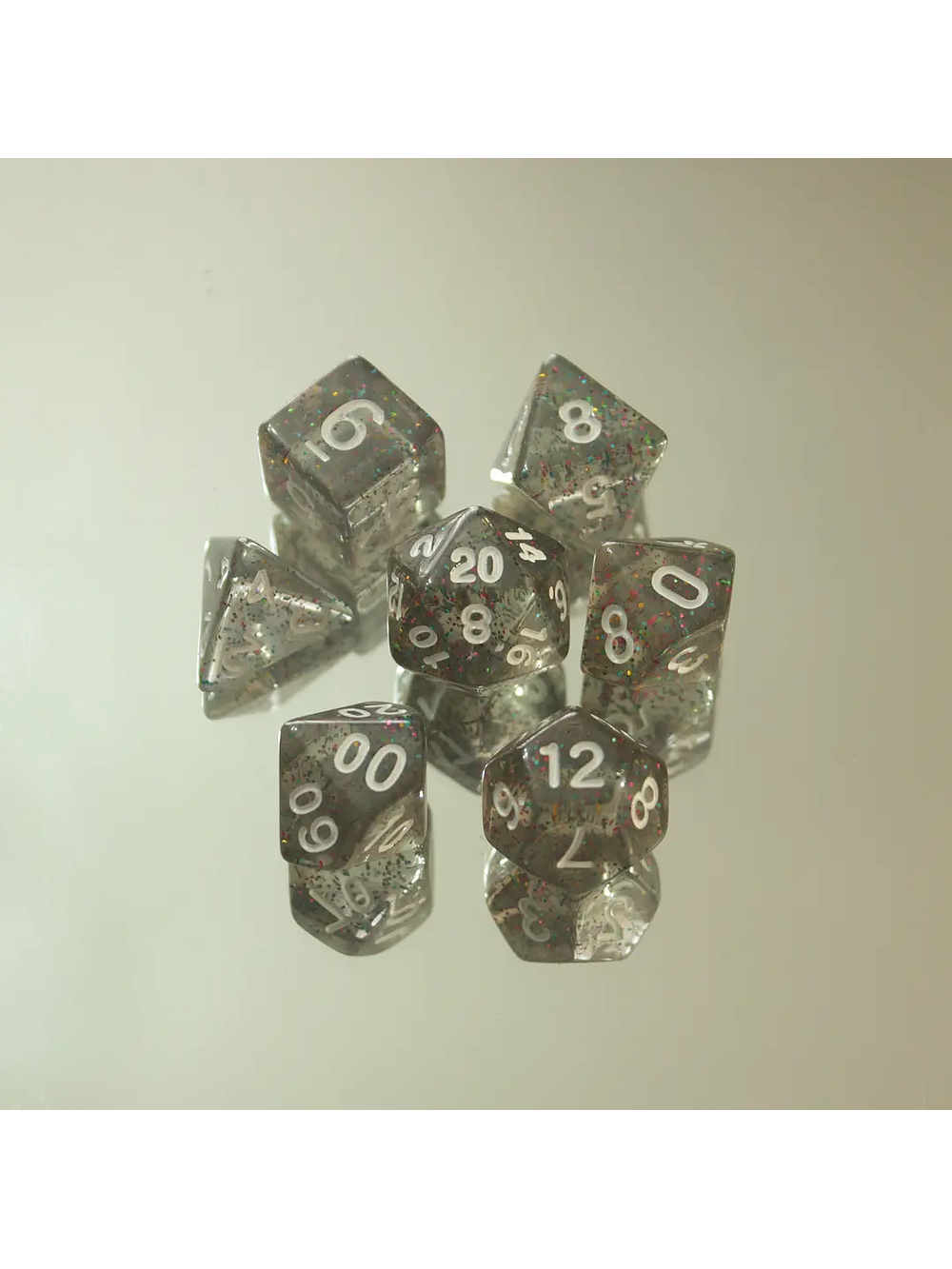 Set de dados Rol | Glitter 12