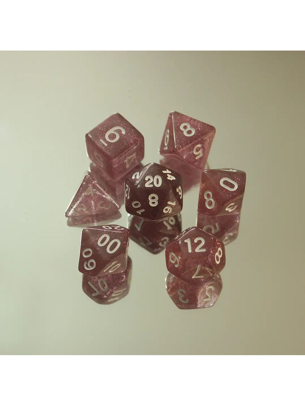 Set de dados Rol | Glitter 14