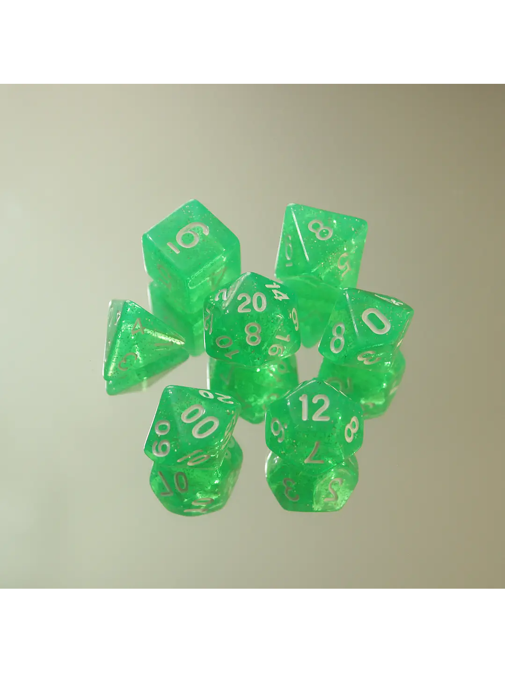 Set de dados Rol | Glitter 15