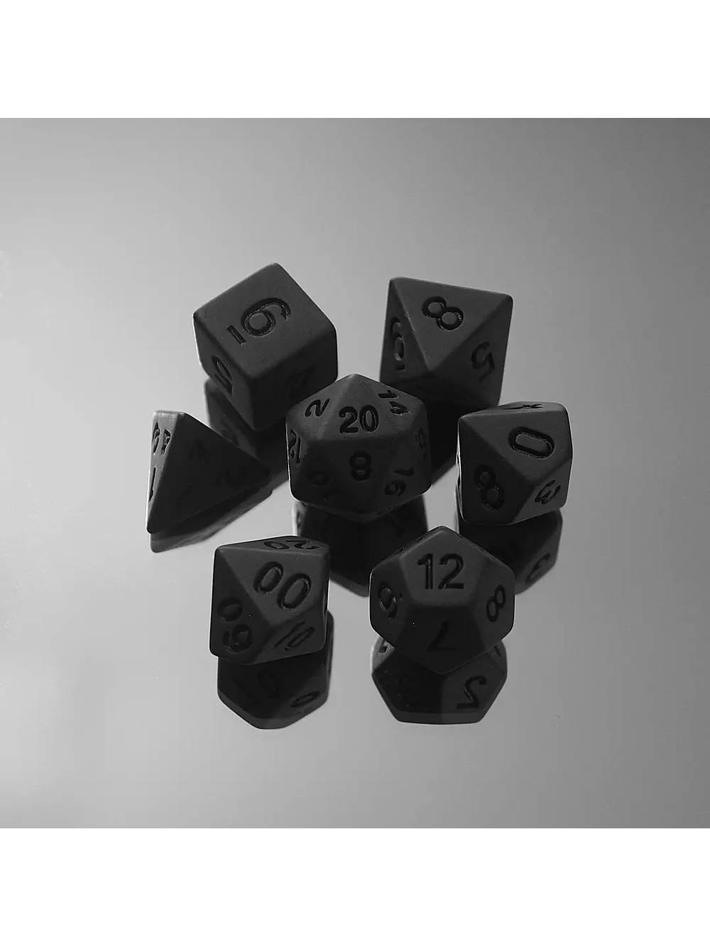 Set de dados Rol | Stone Black