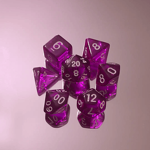 Set de dados Rol | Translúcidos