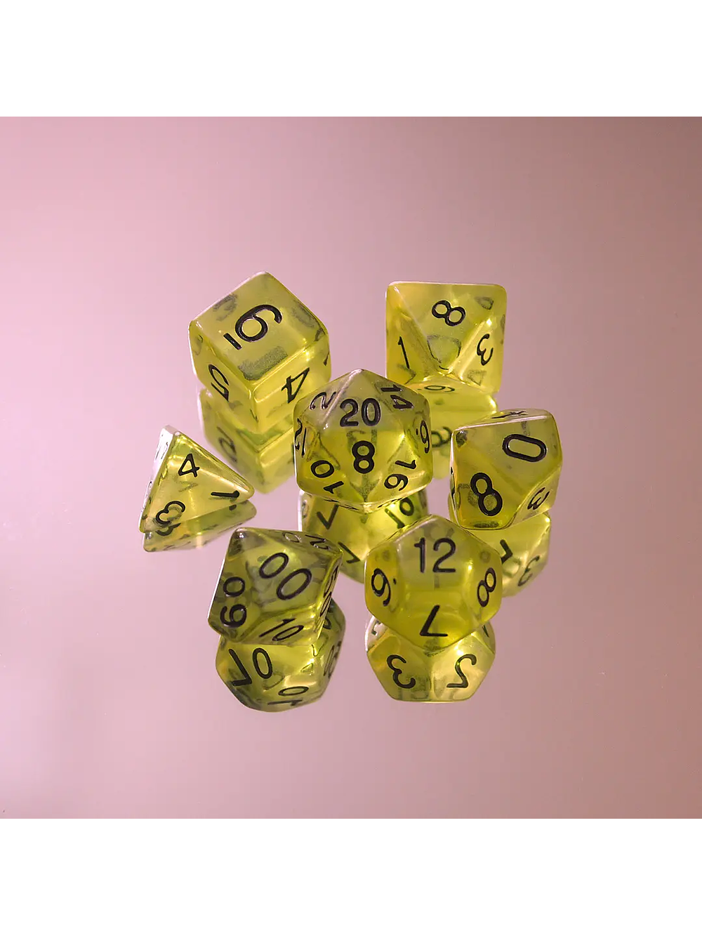 Set de dados Rol | Translúcidos 8