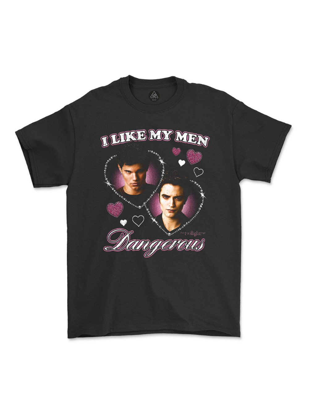 Polera I like my men Dangerous - Twilight 2
