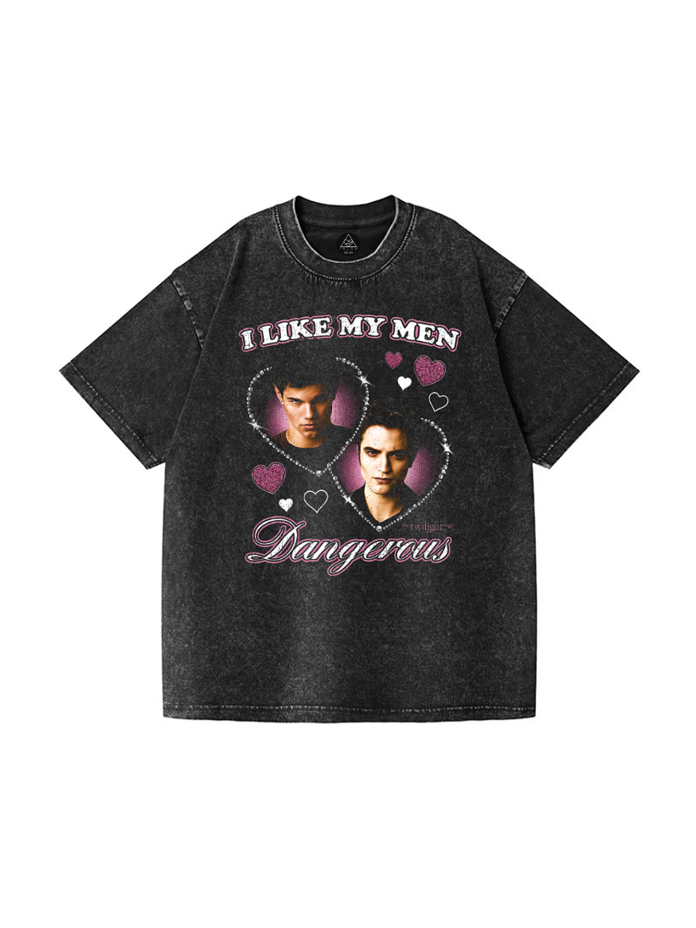 Polera I like my men Dangerous - Twilight 1