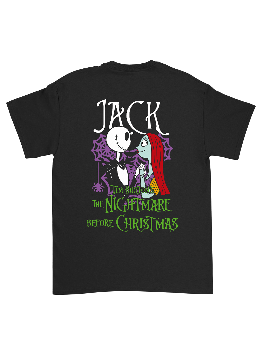Polera Jack y Sally The Nightmare Before Christmas