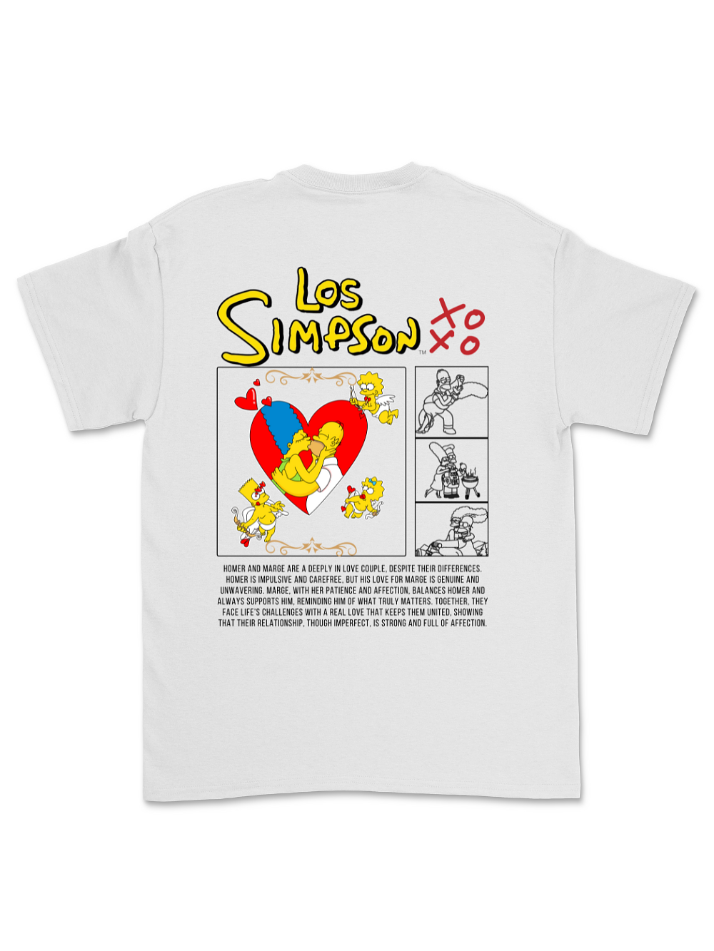Polera XOXO Los Simpson