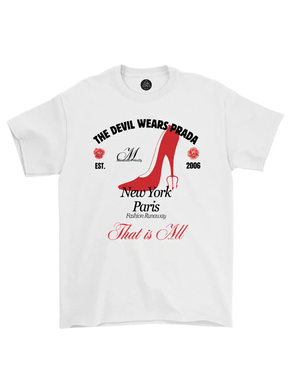 Polera El Diablo Viste a la Moda - New York Paris 2