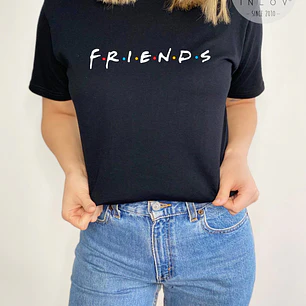 Polera Friends Logo- OFERTA