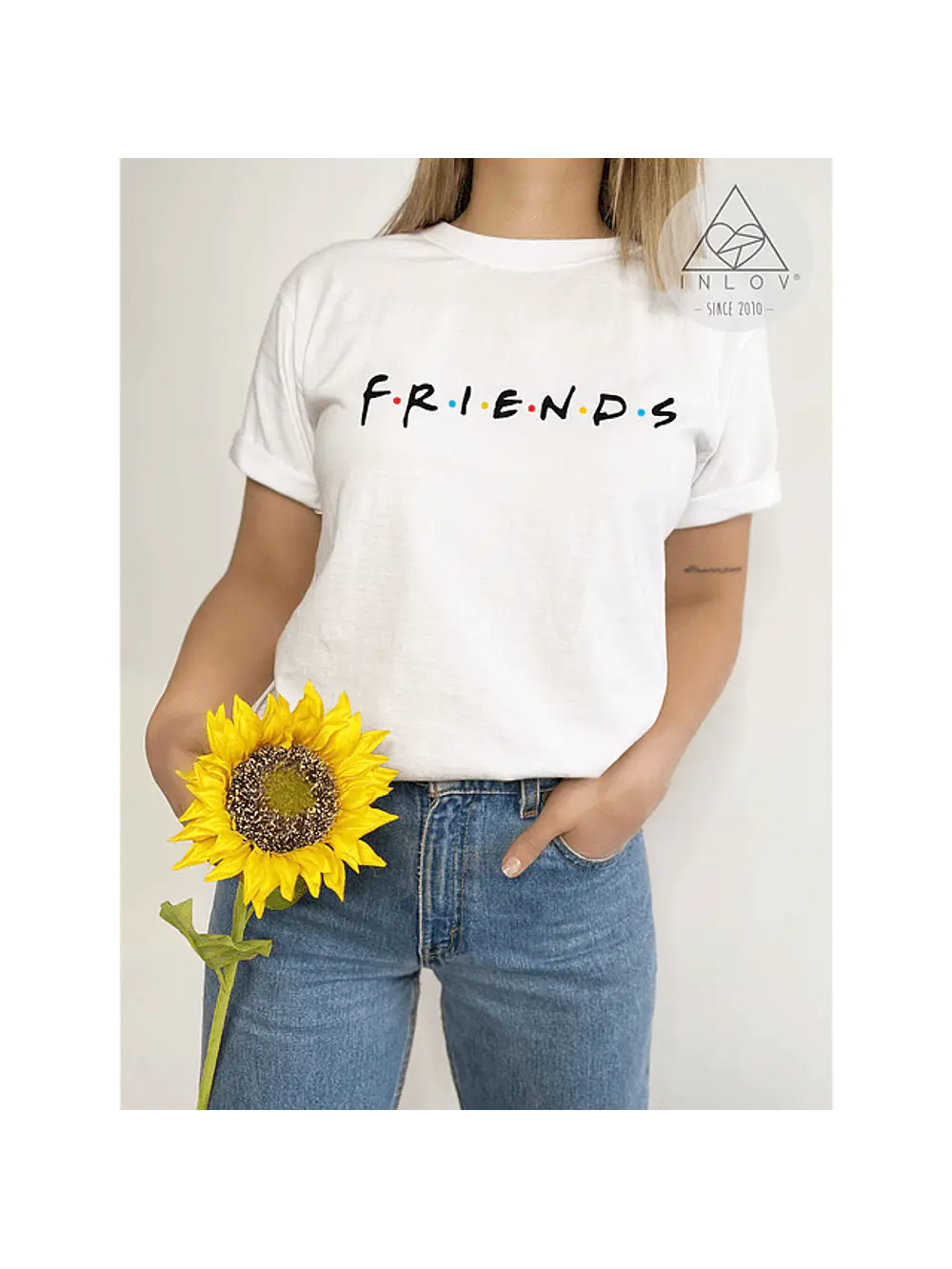 Polera Friends Logo- OFERTA 1