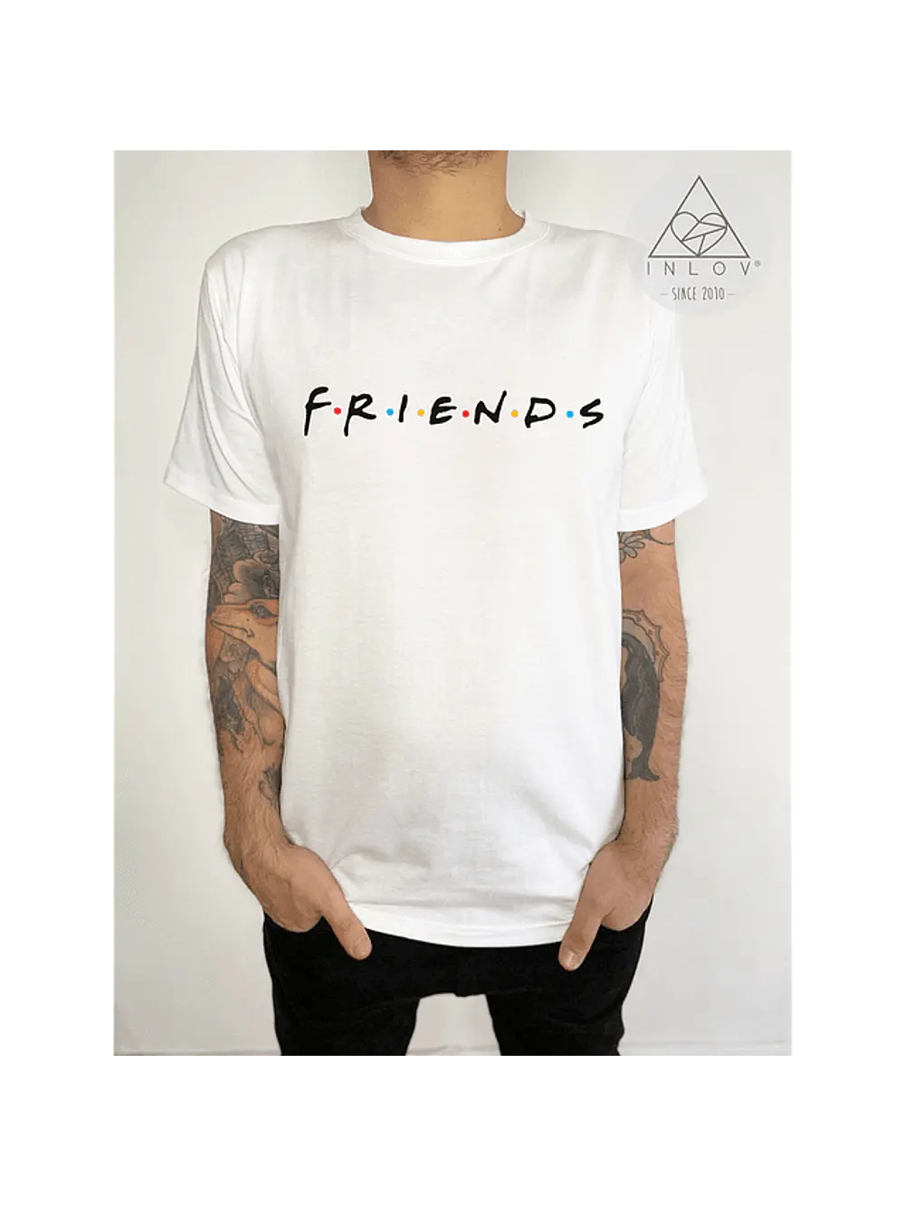 Polera Friends Logo- OFERTA 2
