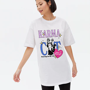 Polera Premium Karma is a Cat Taylor Swift - OFERTA