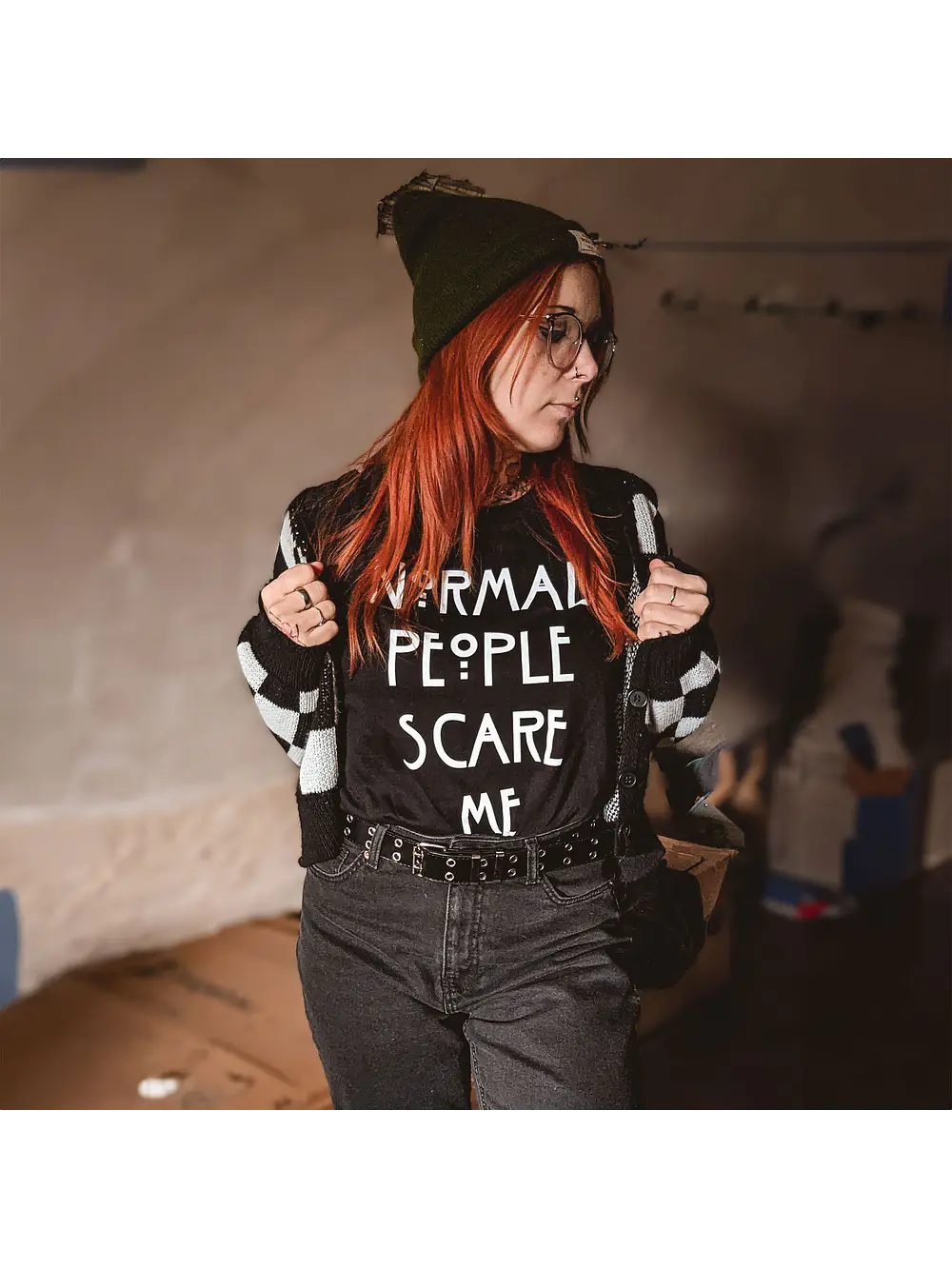 Polera American Horror Story Normal People Scare Me 1