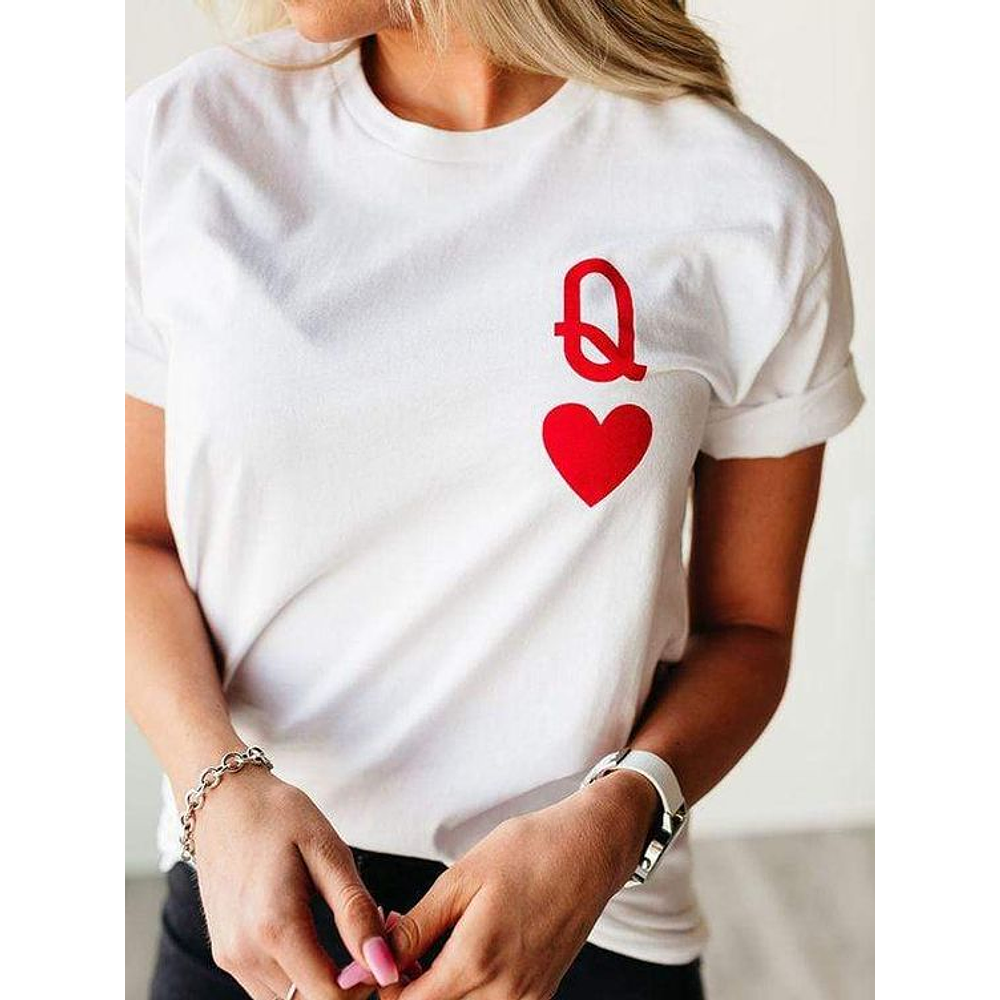 Polera Queen of Hearts