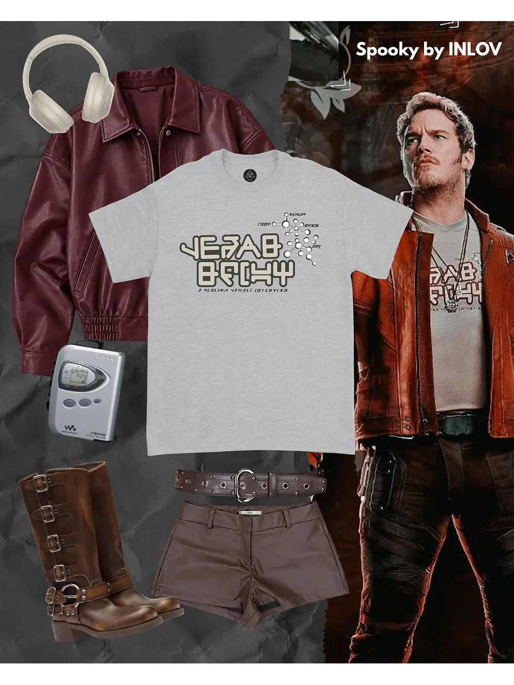 Polera Star Lord Los Guardianes de la galaxia 2